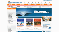 Desktop Screenshot of delhibookstore.com